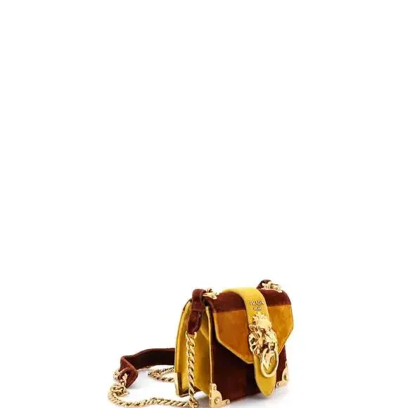 Prada Animalier Cahier Crossbody Bag #243476P16B - Picture 2 of 7